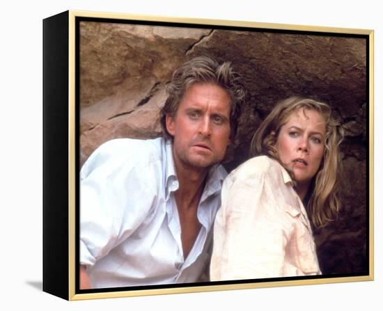Romancing the Stone (1984)-null-Framed Stretched Canvas