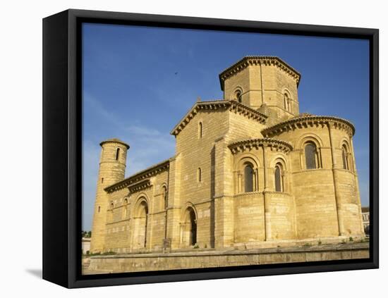 Romanesque 11th Century Church of San Martin, at Fromista on the Camino, in Palencia, Spain-Ken Gillham-Framed Premier Image Canvas