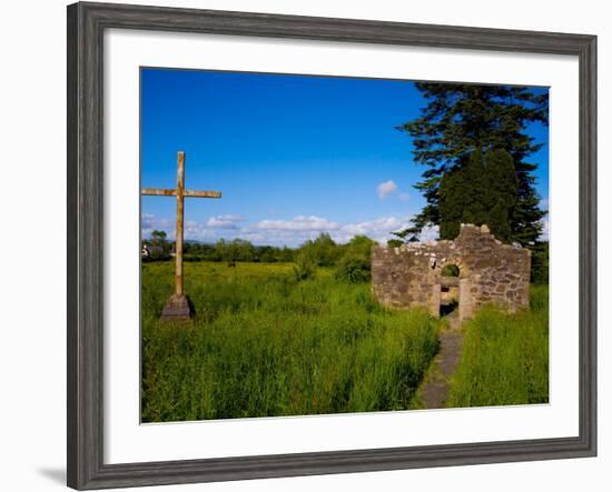 Romanesque Doorway, Kilbunny Church, Portlaw, County Waterford, Ireland-null-Framed Photographic Print