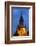 Romania, Banat Region, Timisoara, Metropolitan Cathedral, Dusk-Walter Bibikow-Framed Photographic Print