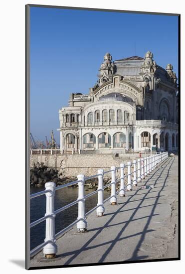 Romania, Black Sea Coast, Constanta, Constanta Casino Building-Walter Bibikow-Mounted Photographic Print