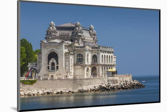 Romania, Black Sea Coast, Constanta, Constanta Casino Building-Walter Bibikow-Mounted Photographic Print