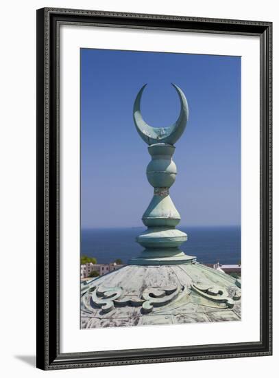 Romania, Black Sea Coast, Constanta, Geamia Hunchiar Mosque-Walter Bibikow-Framed Photographic Print