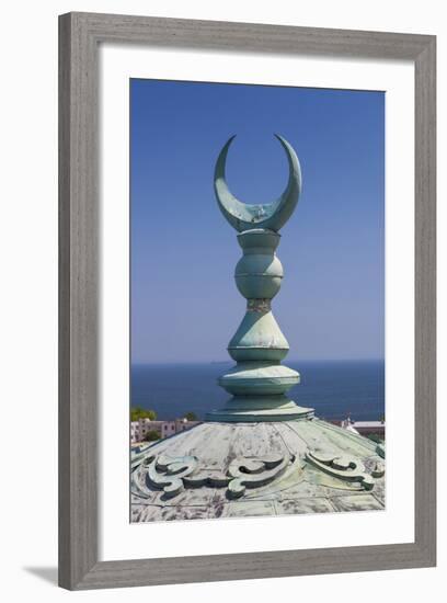 Romania, Black Sea Coast, Constanta, Geamia Hunchiar Mosque-Walter Bibikow-Framed Photographic Print