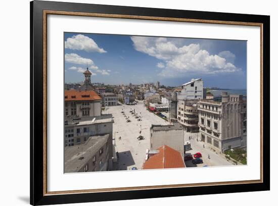 Romania, Black Sea Coast, Constanta, Piata Ovidiu, Ovid Square-Walter Bibikow-Framed Photographic Print