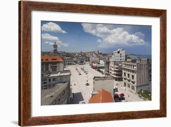 Romania, Black Sea Coast, Constanta, Piata Ovidiu, Ovid Square-Walter Bibikow-Framed Photographic Print