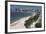 Romania, Black Sea Coast, Mamaia, Elevated Beach View-Walter Bibikow-Framed Photographic Print