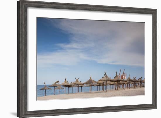 Romania, Black Sea Coast, Vama Veche, Beach View-Walter Bibikow-Framed Photographic Print