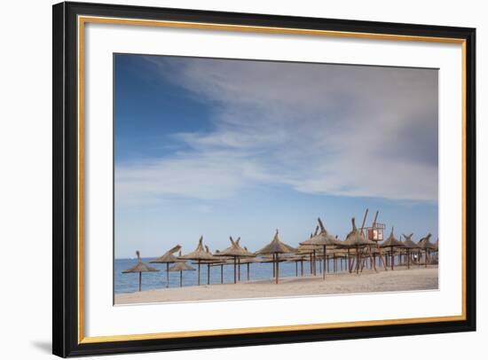 Romania, Black Sea Coast, Vama Veche, Beach View-Walter Bibikow-Framed Photographic Print