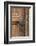 Romania, Brasov. Door handle, key hole.-Emily Wilson-Framed Photographic Print