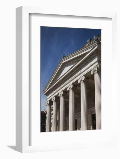 Romania, Bucharest, Romanian Athenaeum, Exterior-Walter Bibikow-Framed Photographic Print