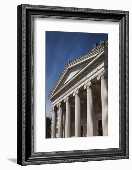 Romania, Bucharest, Romanian Athenaeum, Exterior-Walter Bibikow-Framed Photographic Print