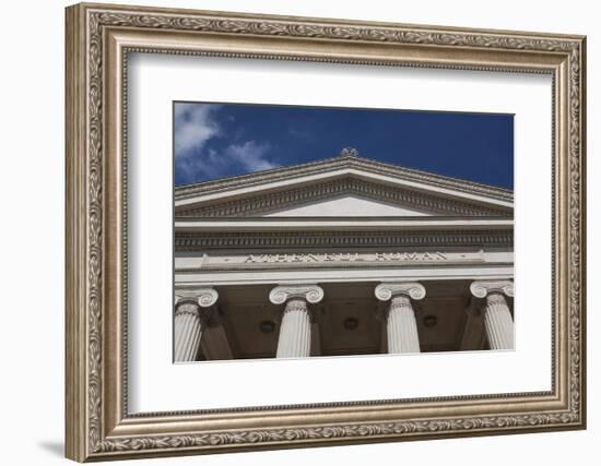 Romania, Bucharest, Romanian Athenaeum, Exterior-Walter Bibikow-Framed Photographic Print