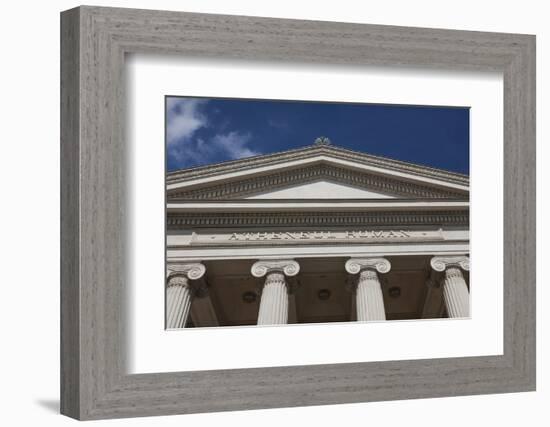 Romania, Bucharest, Romanian Athenaeum, Exterior-Walter Bibikow-Framed Photographic Print