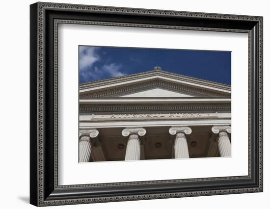 Romania, Bucharest, Romanian Athenaeum, Exterior-Walter Bibikow-Framed Photographic Print