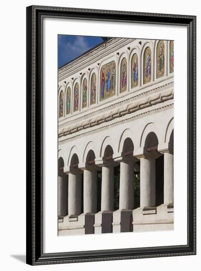 Romania, Bucharest, Romanian Patriarchal Cathedral, Exterior-Walter Bibikow-Framed Photographic Print