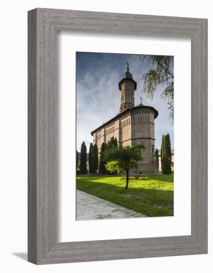 Romania, Bucovina, Mitocul Dragomirnei, Orthodox Dragomirna Monastery-Walter Bibikow-Framed Photographic Print