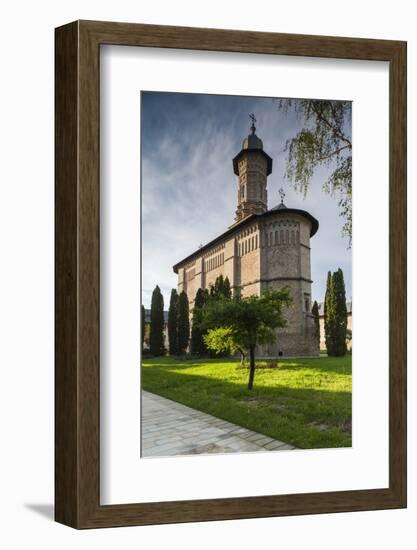 Romania, Bucovina, Mitocul Dragomirnei, Orthodox Dragomirna Monastery-Walter Bibikow-Framed Photographic Print