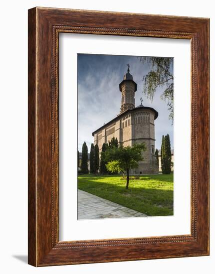 Romania, Bucovina, Mitocul Dragomirnei, Orthodox Dragomirna Monastery-Walter Bibikow-Framed Photographic Print