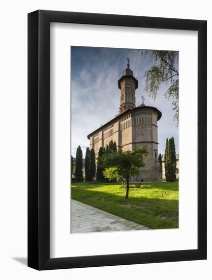 Romania, Bucovina, Mitocul Dragomirnei, Orthodox Dragomirna Monastery-Walter Bibikow-Framed Photographic Print