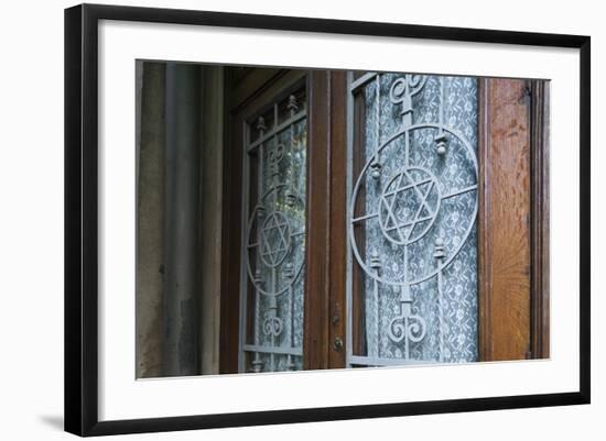 Romania, Bucovina Region, Suceava, Gah Synagogue, Exterior-Walter Bibikow-Framed Photographic Print