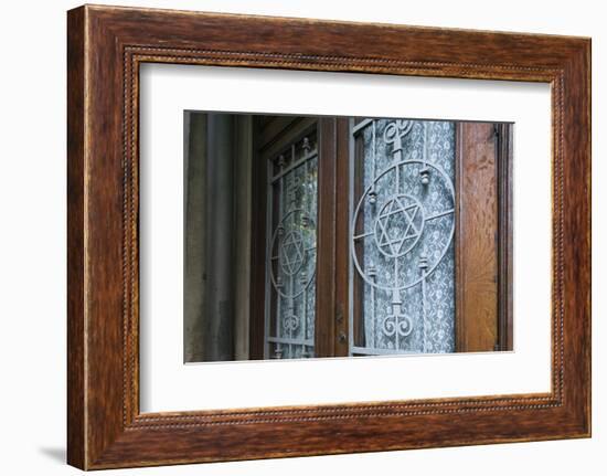 Romania, Bucovina Region, Suceava, Gah Synagogue, Exterior-Walter Bibikow-Framed Photographic Print