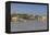 Romania, Danube River Delta, Tulcea, Danube River Waterfront-Walter Bibikow-Framed Premier Image Canvas