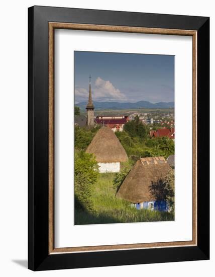 Romania, Maramures Region, Baia Mare, Maramures-Style Wooden Church-Walter Bibikow-Framed Photographic Print