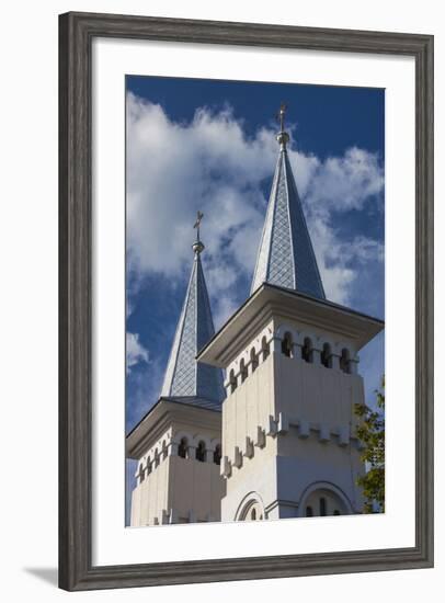 Romania, Maramures Region, Baia Mare, St. Nicholas Orthodox Church-Walter Bibikow-Framed Photographic Print