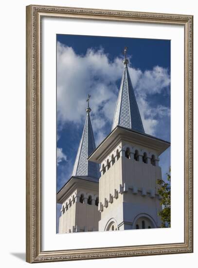 Romania, Maramures Region, Baia Mare, St. Nicholas Orthodox Church-Walter Bibikow-Framed Photographic Print