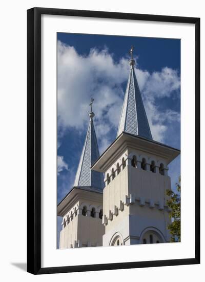 Romania, Maramures Region, Baia Mare, St. Nicholas Orthodox Church-Walter Bibikow-Framed Photographic Print