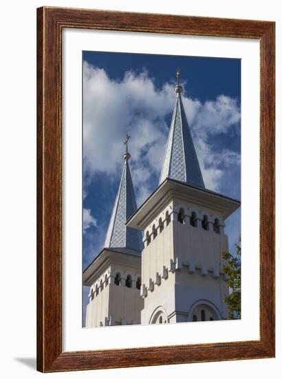 Romania, Maramures Region, Baia Mare, St. Nicholas Orthodox Church-Walter Bibikow-Framed Photographic Print