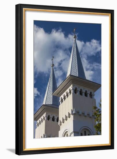 Romania, Maramures Region, Baia Mare, St. Nicholas Orthodox Church-Walter Bibikow-Framed Photographic Print