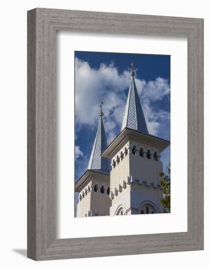 Romania, Maramures Region, Baia Mare, St. Nicholas Orthodox Church-Walter Bibikow-Framed Photographic Print