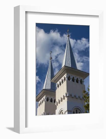 Romania, Maramures Region, Baia Mare, St. Nicholas Orthodox Church-Walter Bibikow-Framed Photographic Print