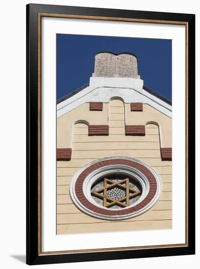 Romania, Maramures Region, Sighetu Marmatei, Sephardic Synagogue-Walter Bibikow-Framed Photographic Print