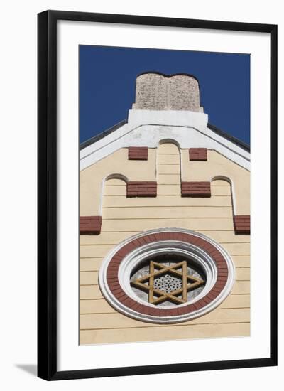 Romania, Maramures Region, Sighetu Marmatei, Sephardic Synagogue-Walter Bibikow-Framed Photographic Print