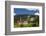 Romania, Maramures, Statiunea Borsa, Ski Resort, Spring, Village View-Walter Bibikow-Framed Photographic Print