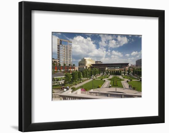 Romania, Moldavia, Iasi, Palas Mall by the Palace of Culture-Walter Bibikow-Framed Photographic Print