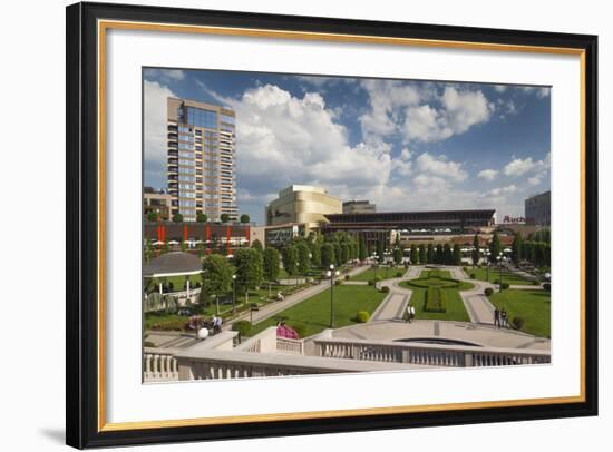 Romania, Moldavia, Iasi, Palas Mall by the Palace of Culture-Walter Bibikow-Framed Photographic Print