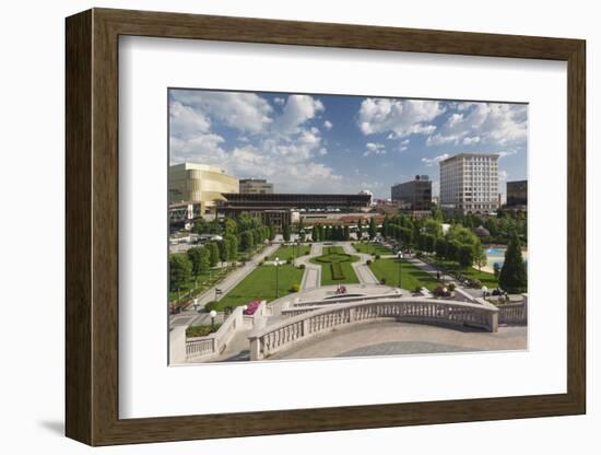 Romania, Moldavia, Iasi, Palas Mall by the Palace of Culture-Walter Bibikow-Framed Photographic Print