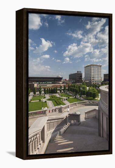 Romania, Moldavia, Iasi, Palas Mall by the Palace of Culture-Walter Bibikow-Framed Premier Image Canvas