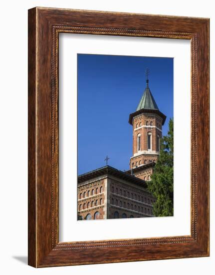 Romania, Moldavia, Iasi, St Nicholas Church, Exterior-Walter Bibikow-Framed Photographic Print