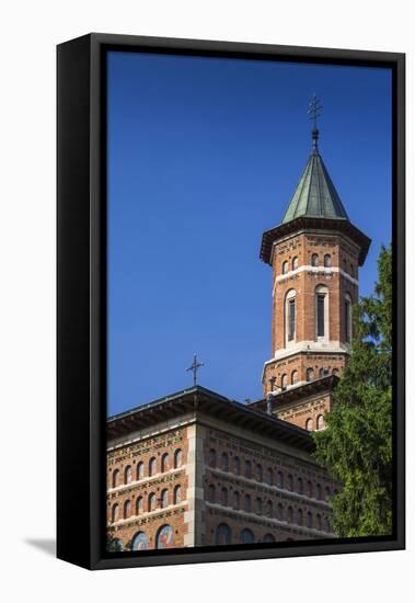 Romania, Moldavia, Iasi, St Nicholas Church, Exterior-Walter Bibikow-Framed Premier Image Canvas