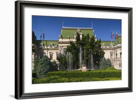 Romania, Moldavia, Iasi, Town Hall-Walter Bibikow-Framed Photographic Print