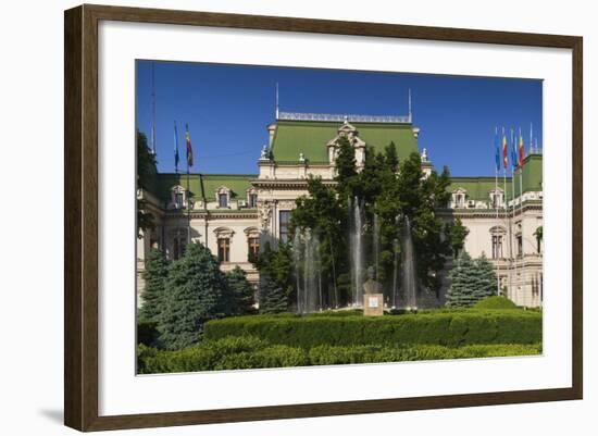 Romania, Moldavia, Iasi, Town Hall-Walter Bibikow-Framed Photographic Print