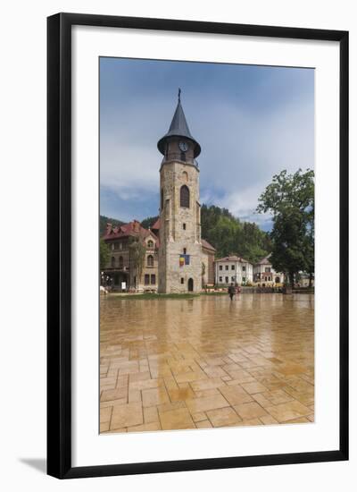 Romania, Moldavia, Piata Stefan Cel Mare Square, St. John's Church-Walter Bibikow-Framed Photographic Print