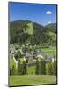 Romania, Sucevita, Sucevita Monastery, Exterior Elevated View-Walter Bibikow-Mounted Photographic Print