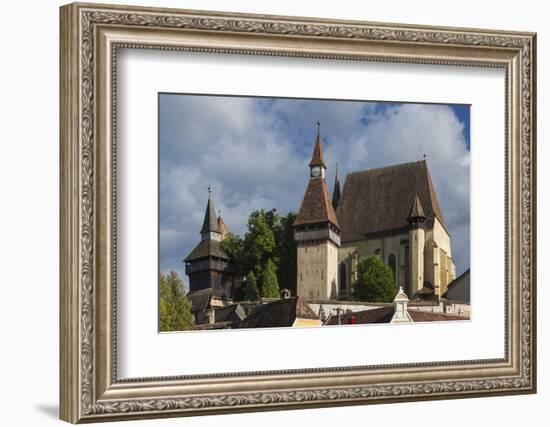 Romania, Transylvania, Biertan, 15th Century Fortified Saxon Church-Walter Bibikow-Framed Photographic Print