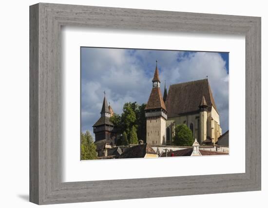 Romania, Transylvania, Biertan, 15th Century Fortified Saxon Church-Walter Bibikow-Framed Photographic Print